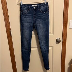 KanCan Women's Dark Blue Skinny Jeans